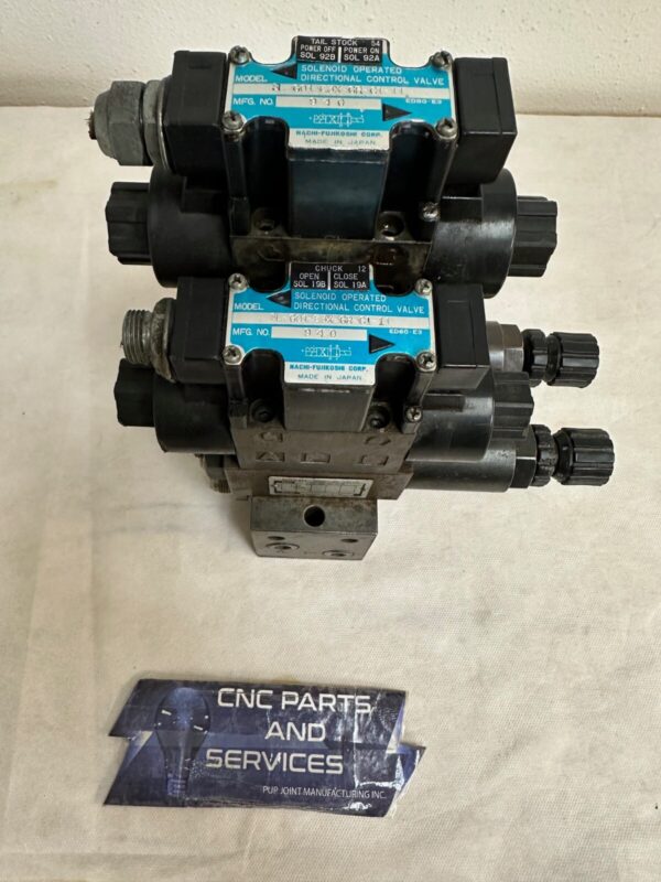NACHI  SOLENOID VALVE SL-G01-E3X-GR-C1-11 with OG-G01-PC-K-20